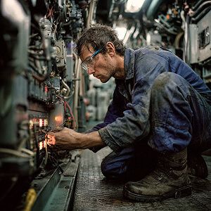 Судовая электрика: электрическое сердце современной навигации (рисунок)